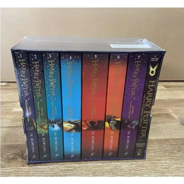 หนังสือ 8 เล่ม / ชุดสะสม Harry Potter หนังสือนวนิยายต่างประเทศหนังสือนิทานภาษาอังกฤษสำหรับเด็กหนังสืออ่านภาษาอังกฤษสำหรั - Image 2