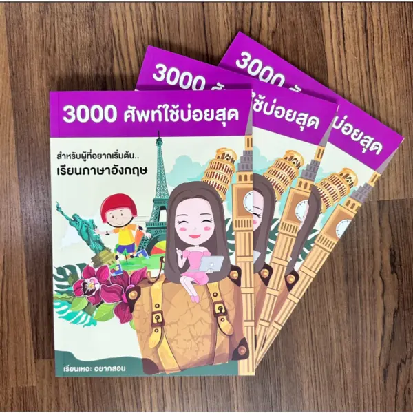 หนังสือคำศัพท์ ใช้บ่อยสุด 3000คำ ภาษาอังกฤษเบื้องต้น เรียนเหอะ อยากสอน - Image 2