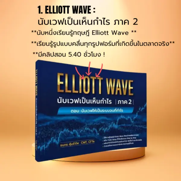 Elliott Wave Mastery Boxset :ชุดหนังสือ Elliott Wave 3 เล่ม พร้อมคลิปสอน และแบบฝึกหัด - Image 3